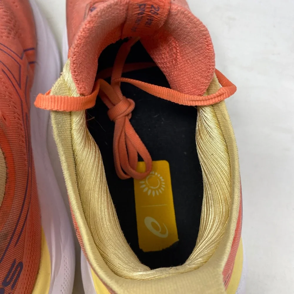 Asics Gel-Nimbus 25 Womens Running‎ Shoes Papaya Dusty Purple 1012B356-800